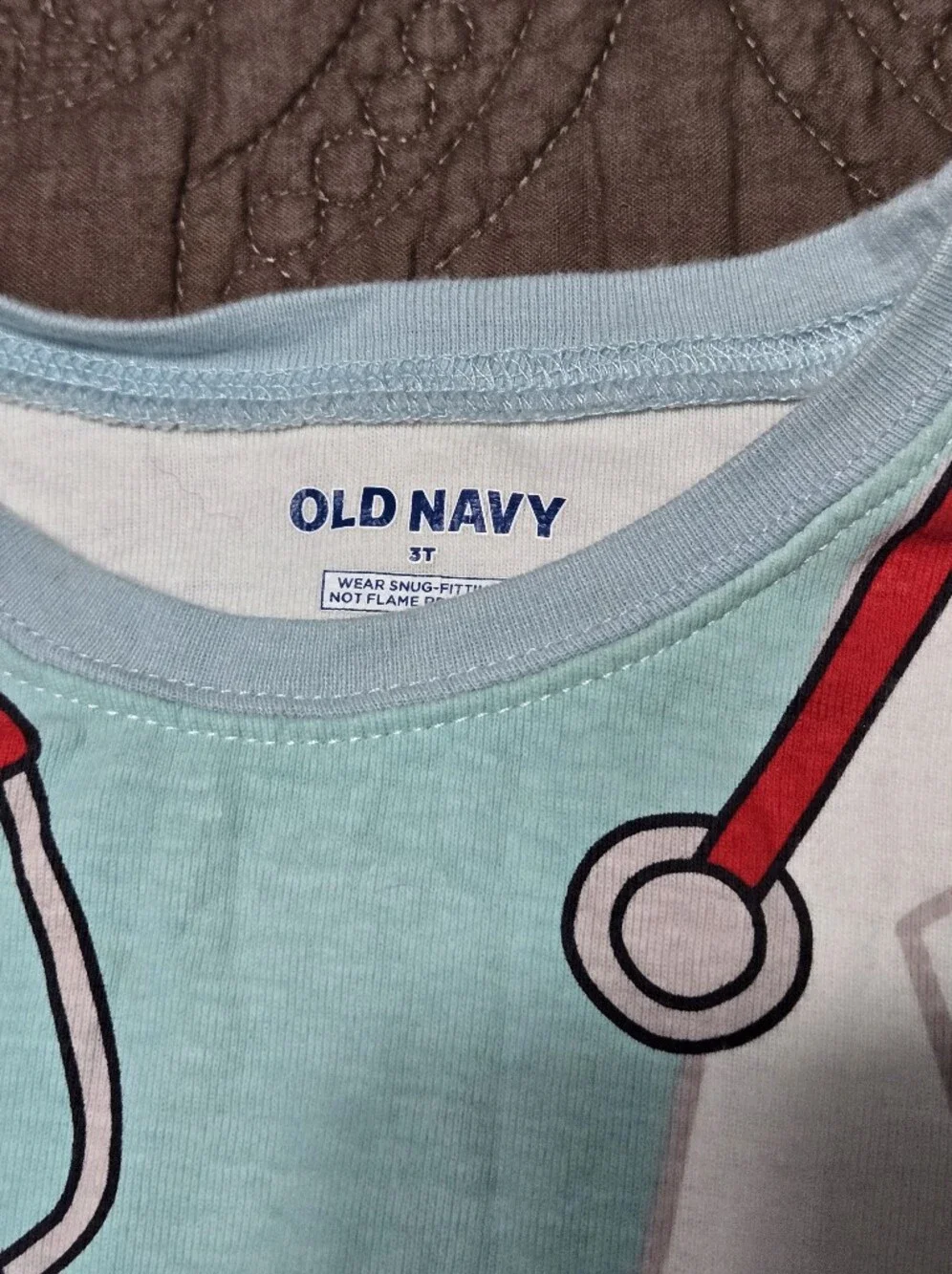 Doctor Costume Pajama Top, toddler kids 3T